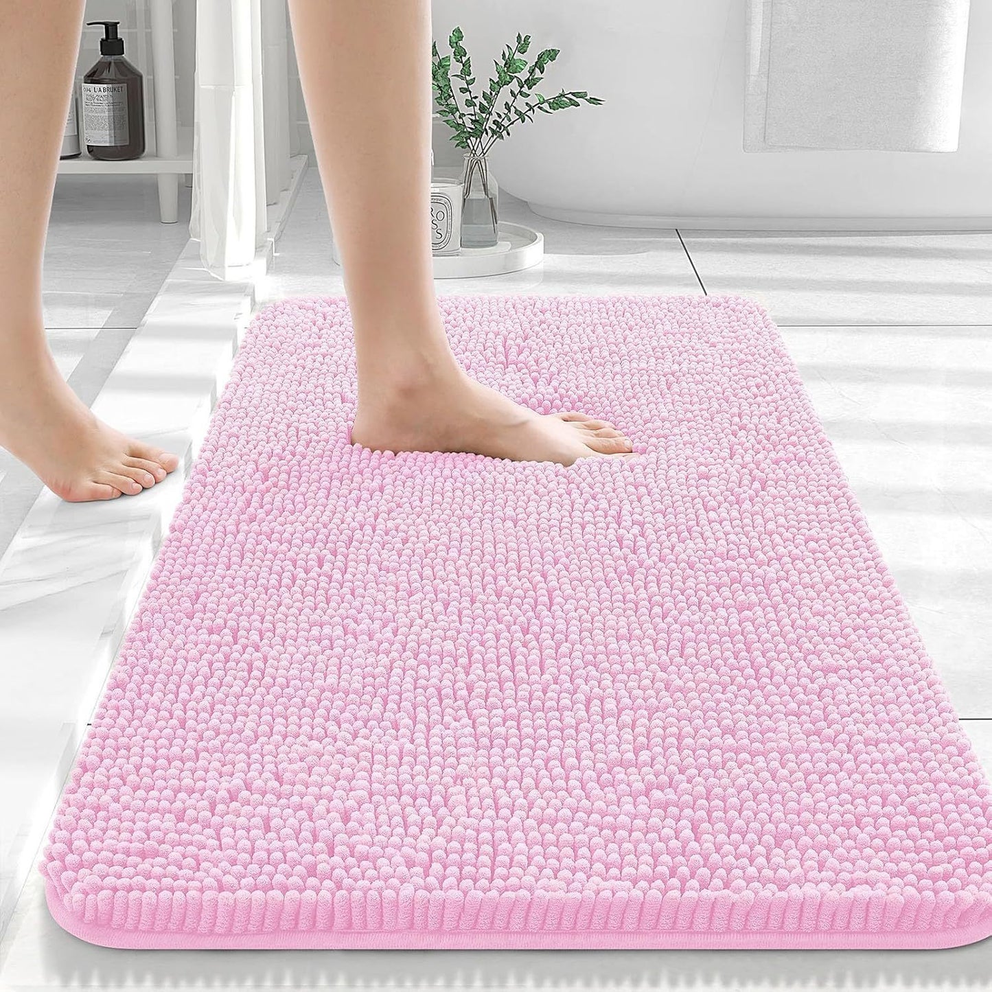 Non-slip Chenille Wool Floor Mat