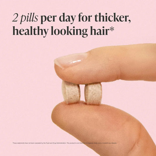 Viviscal Hair Growth Supplements for Women – Biotin & Marine Collagen, 180 Tablets (90-Day Supply)