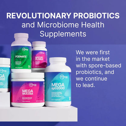 MegaSporeBiotic Probiotics – Spore-Based Digestive Support for Women & Men (60 Capsules)
