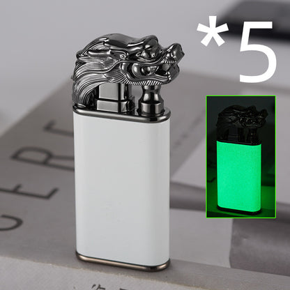 Double Flame Metal Windproof Lighter