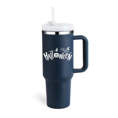 40 Oz Insulated Tumbler With Straw