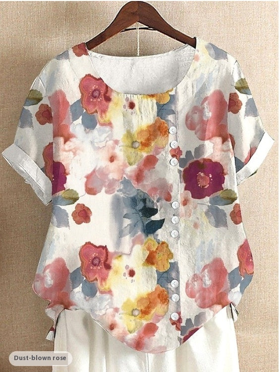 Noelle Bloom Cotton Blouse
