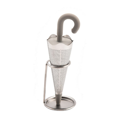 Creative Silicone Umbrella Tea Strainer