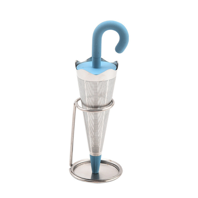 Creative Silicone Umbrella Tea Strainer