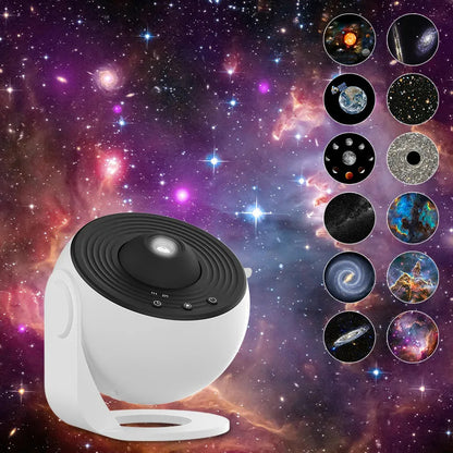 360° Starry Galaxy Projector Lamp