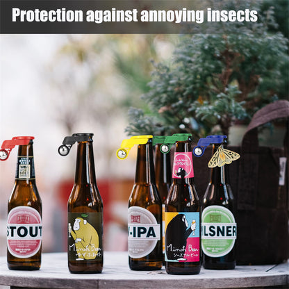 Cap Fully Automatic Beer Caps Set Bottle Cap Soft Drink Wine Bottle Self Opening Beer Bottle Cap With Insect Protection Kitchen Gadgets