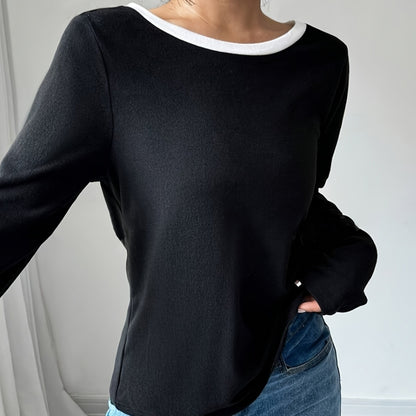 Round Neck Two-Piece T-Shirt