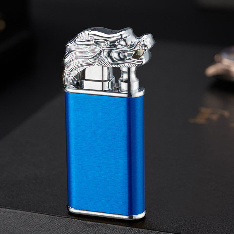 Double Flame Metal Windproof Lighter