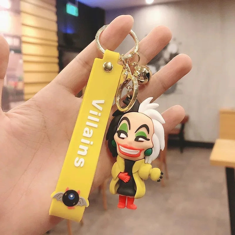 Disney Stitch Keychain - Cute Lilo & Stitch Keyrings, Durable Anime Keychains for Women Men Kids, Multi-Color Gift