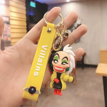 Disney Stitch Keychain - Cute Lilo & Stitch Keyrings, Durable Anime Keychains for Women Men Kids, Multi-Color Gift