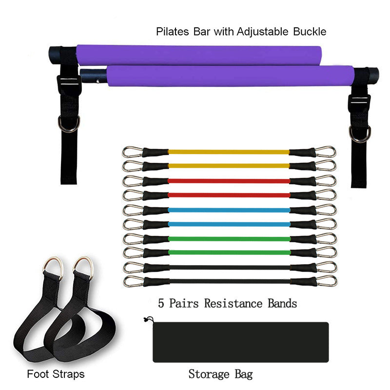 Portable Yoga Pilates Resistance Bar