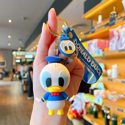 Disney Stitch Keychain - Cute Lilo & Stitch Keyrings, Durable Anime Keychains for Women Men Kids, Multi-Color Gift