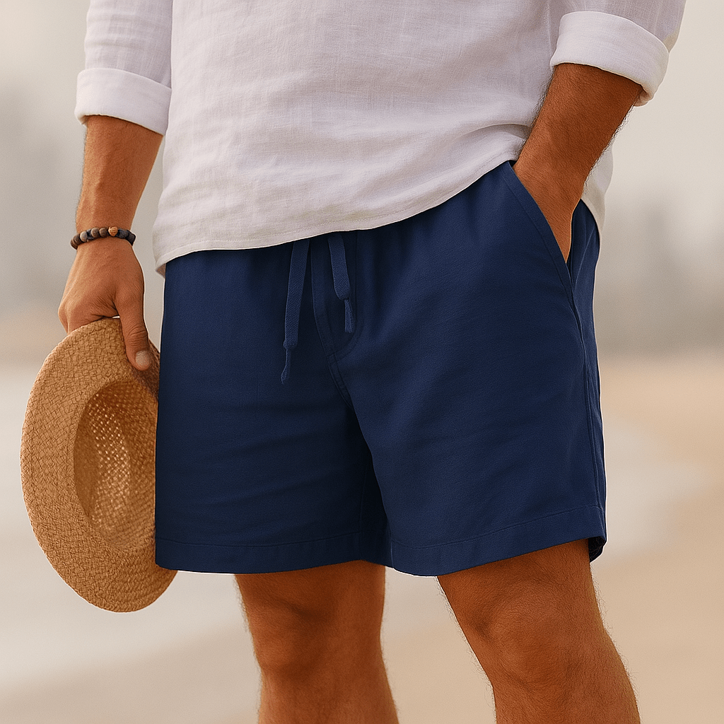 Barbados Coastal Linen Shorts