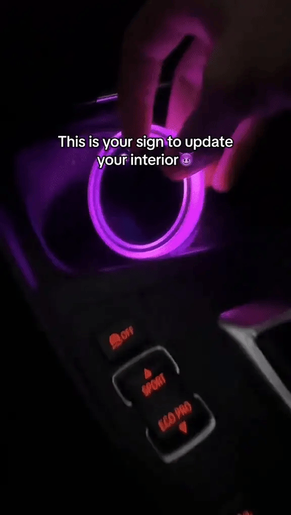 LED Water Cup Coaster
