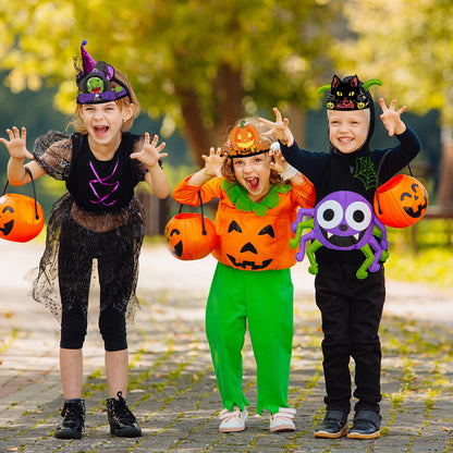 New Halloween Decorative Paper Hats European And American Halloween Halloween Children's Party Decoration Props Wholesale