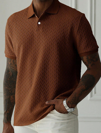 Zurich Chevron Polo Shirt