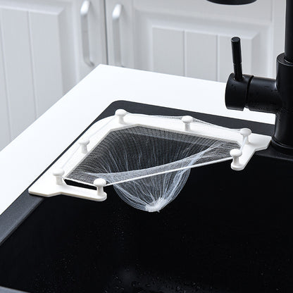 Kitchen Sink Filter Triangle Hanging Net Drain Rack Basket Special Filter Leftovers Soup Water Filter Pool Wash Vegetables