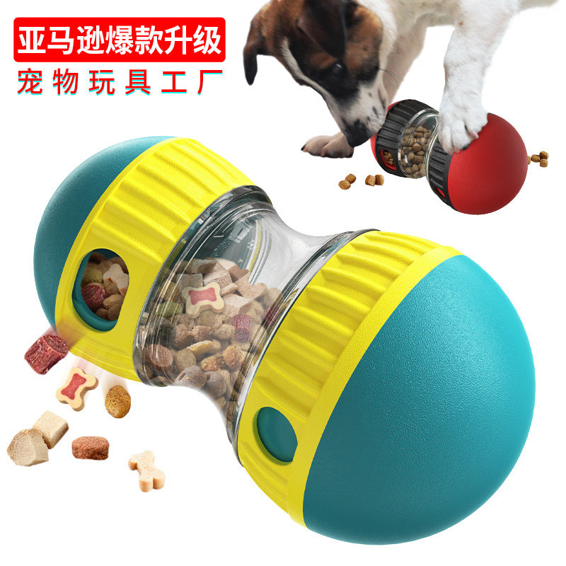 Pet Supplies Explosions Amazon Rolling Leakage Ball Slow Food Training Slow Food Dog Toys Leakage Pet Toys