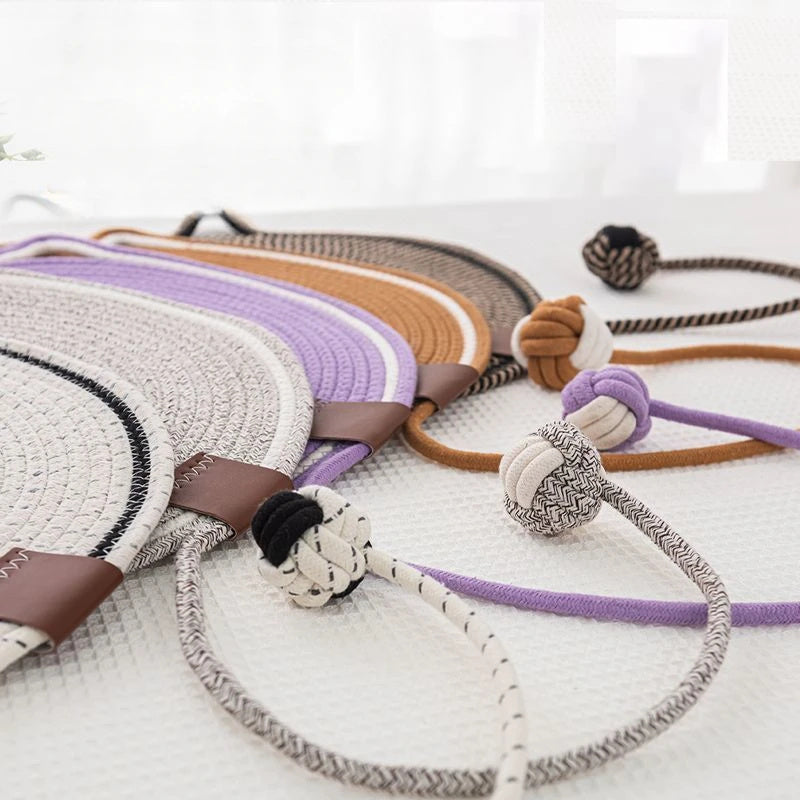 Braided Cotton Cat Scratching Mat