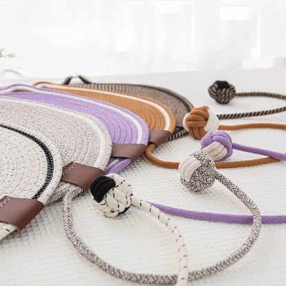 Braided Cotton Cat Scratching Mat