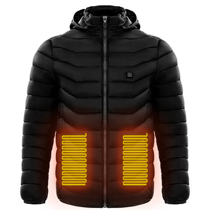 Men’s Heated Electric Puffer Jacket