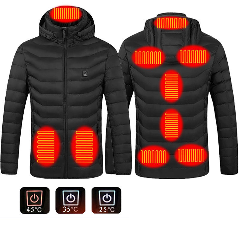Men’s Heated Electric Puffer Jacket