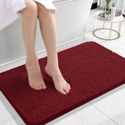 Non-slip Chenille Wool Floor Mat