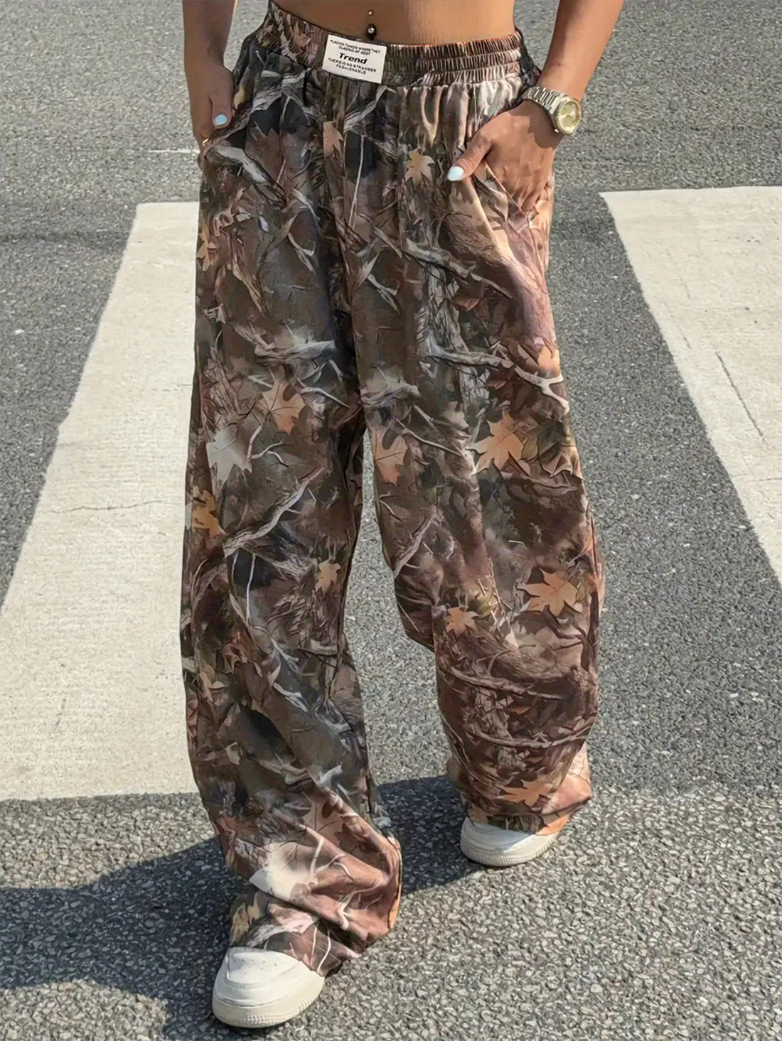 Y2K Camouflage Multi-pocket Cargo Pants