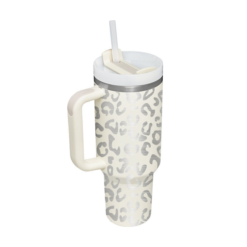 40 Oz Insulated Tumbler With Straw