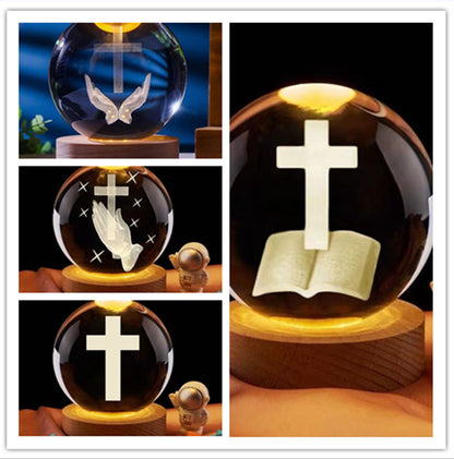 Luminous Crystal Ball Night Light
