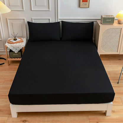 Cotton Fitted Sheet Pillow Case
