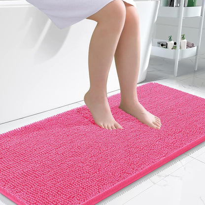 Non-slip Chenille Wool Floor Mat