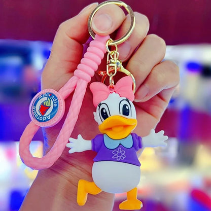 Disney Stitch Keychain - Cute Lilo & Stitch Keyrings, Durable Anime Keychains for Women Men Kids, Multi-Color Gift