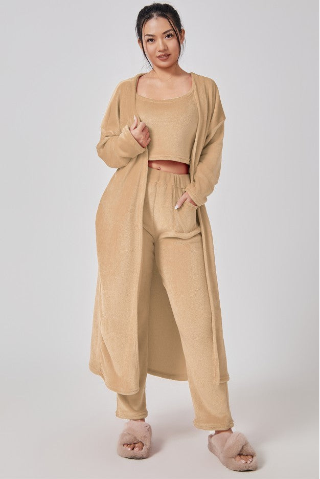 Cozy 3-Piece Lounge Pajama Set
