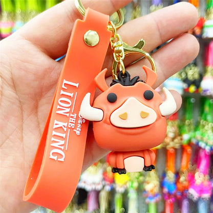 Disney Stitch Keychain - Cute Lilo & Stitch Keyrings, Durable Anime Keychains for Women Men Kids, Multi-Color Gift