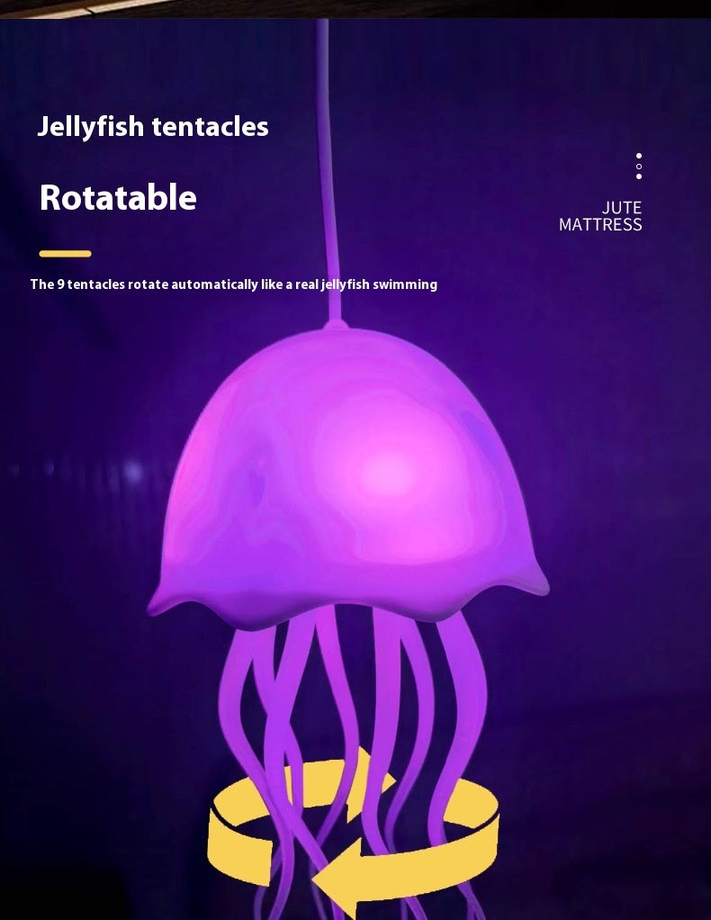 USB Jellyfish Voice Control Lamp