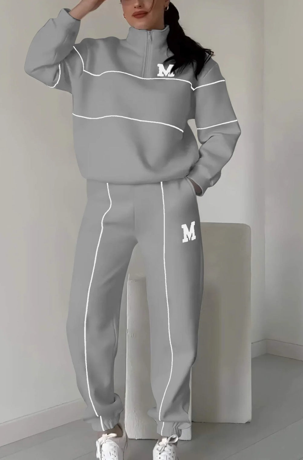 2-Piece Lounge Sweatshirt And Pants Set