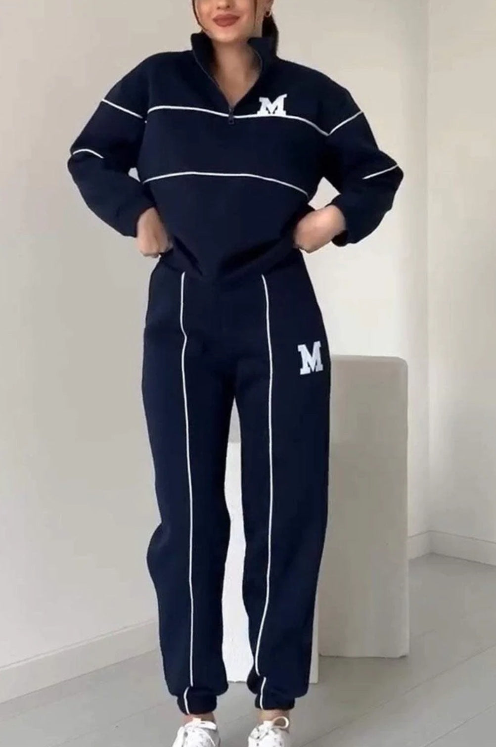 2-Piece Lounge Sweatshirt And Pants Set