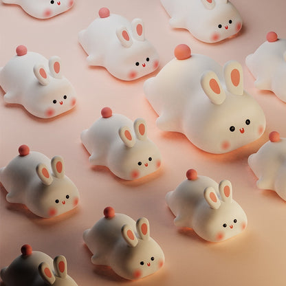 Cartoon Rabbit Silicone Night Light