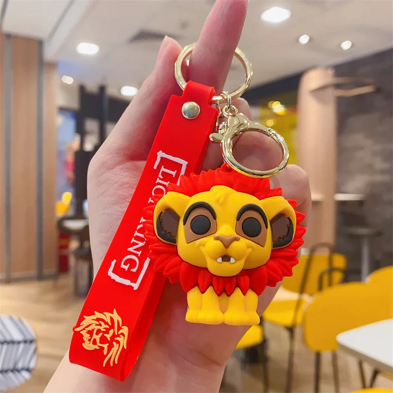 Disney Stitch Keychain - Cute Lilo & Stitch Keyrings, Durable Anime Keychains for Women Men Kids, Multi-Color Gift