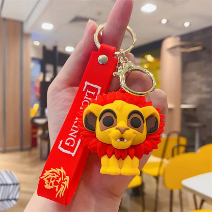 Disney Stitch Keychain - Cute Lilo & Stitch Keyrings, Durable Anime Keychains for Women Men Kids, Multi-Color Gift