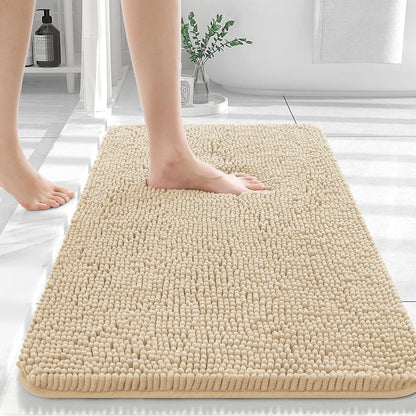Non-slip Chenille Wool Floor Mat