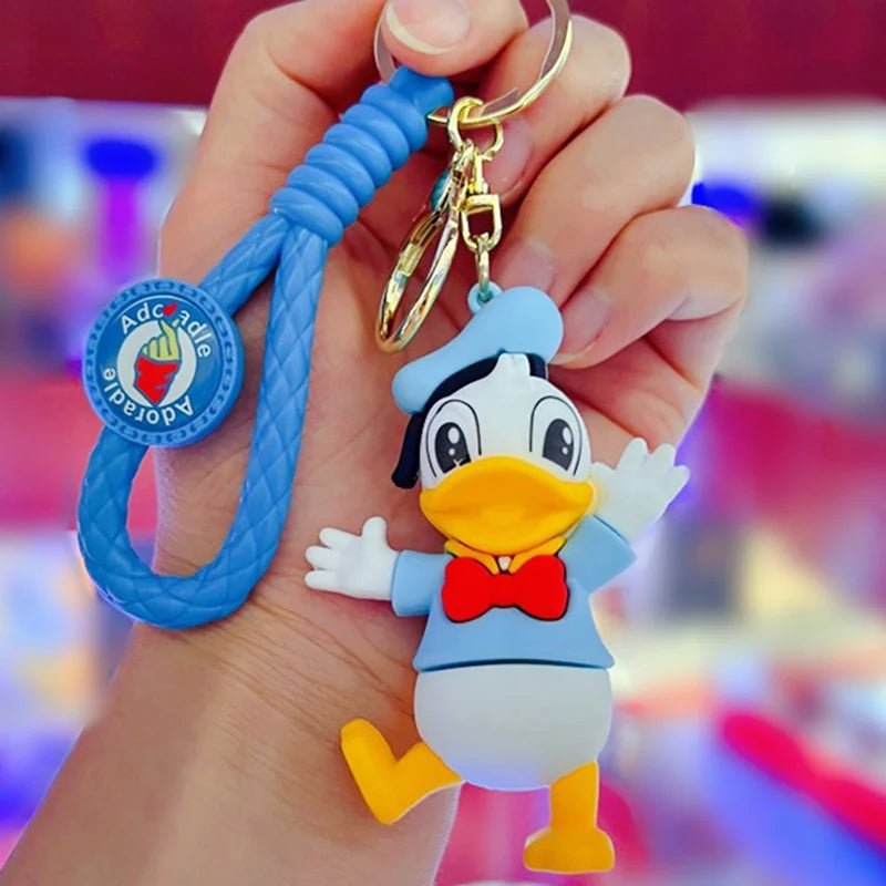 Disney Stitch Keychain - Cute Lilo & Stitch Keyrings, Durable Anime Keychains for Women Men Kids, Multi-Color Gift