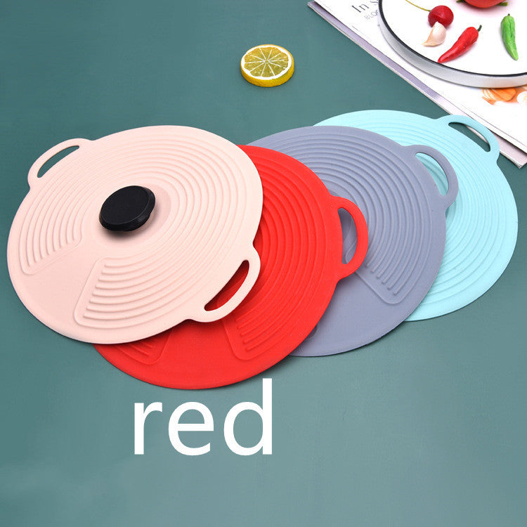 Silicone Spill-Proof Food Cover