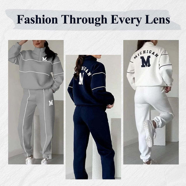 2-Piece Lounge Sweatshirt And Pants Set