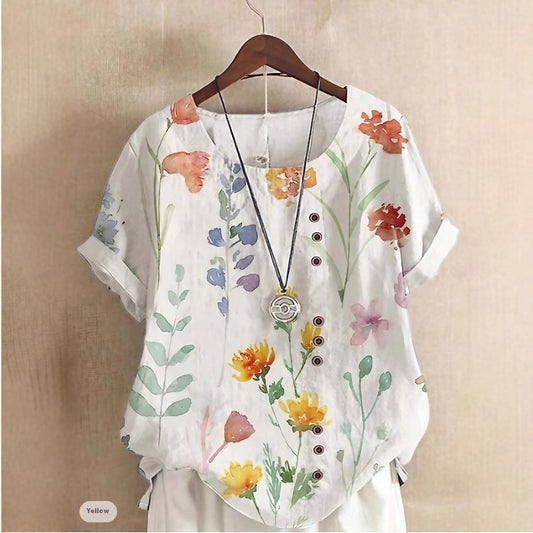 Noelle Bloom Cotton Blouse