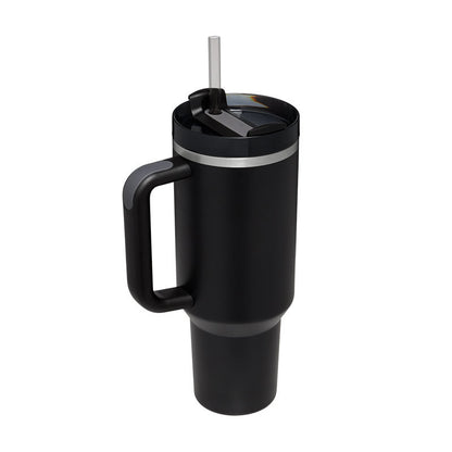 40 Oz Insulated Tumbler With Straw