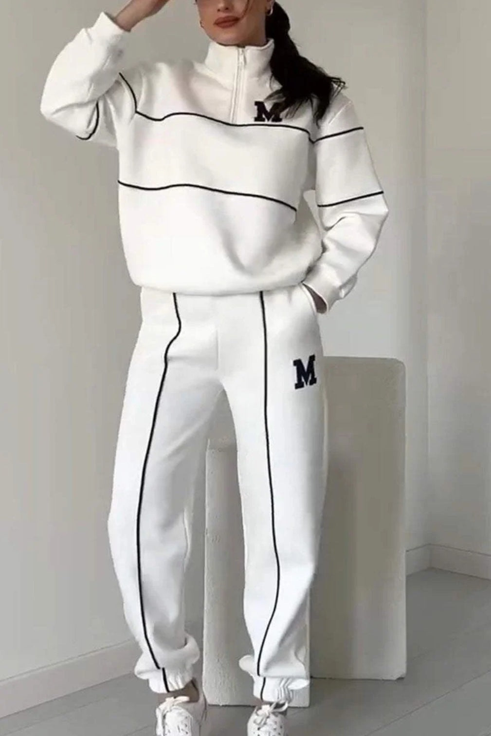 2-Piece Lounge Sweatshirt And Pants Set