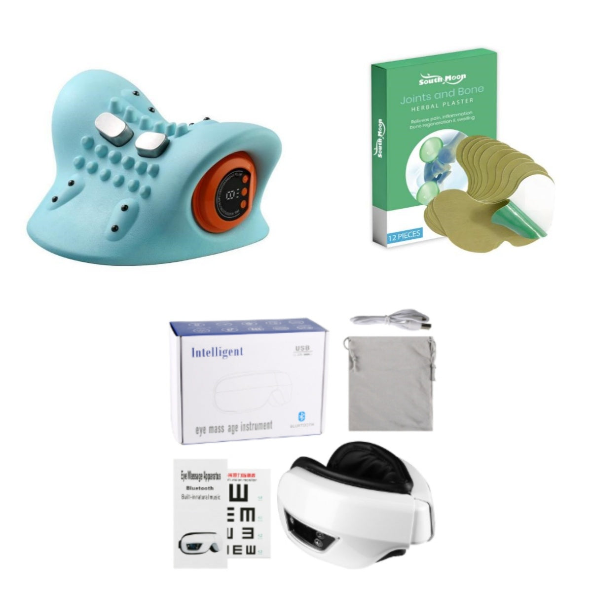 Portable Electric Massage Pillow Cushion