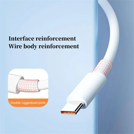 10A 120W USB Type C Cable Fast Charging Wire For Huawei Mate 40 Honor Xiaomi Samsung Quick Charge USB C Phone Charger Data Cord
